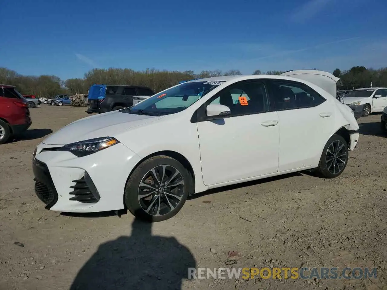 1 fotografías del automóvil dañado 5YFBURHE9KP891142 TOYOTA COROLLA 2019