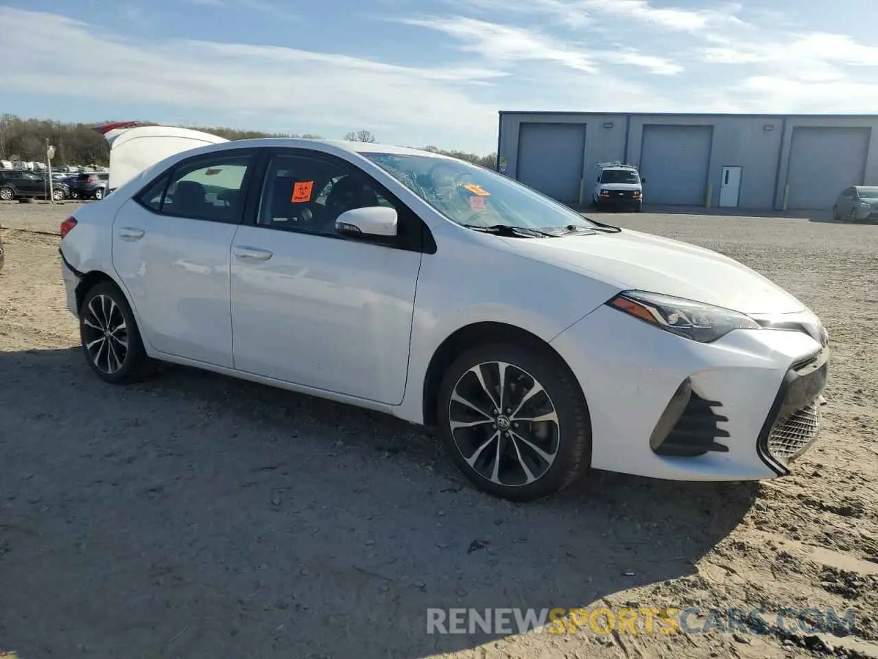 4 fotografías del automóvil dañado 5YFBURHE9KP891142 TOYOTA COROLLA 2019