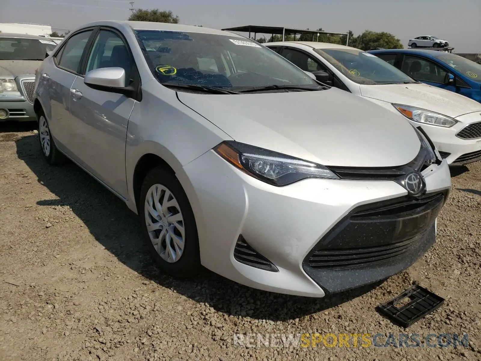 1 fotografías del automóvil dañado 5YFBURHE9KP893506 TOYOTA COROLLA 2019