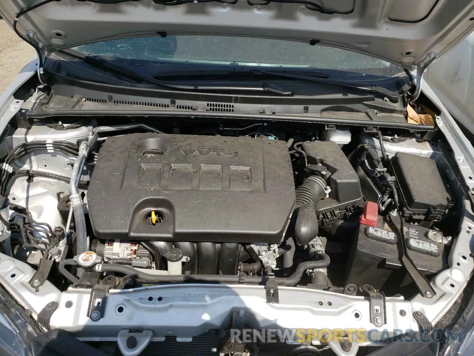 7 fotografías del automóvil dañado 5YFBURHE9KP893506 TOYOTA COROLLA 2019