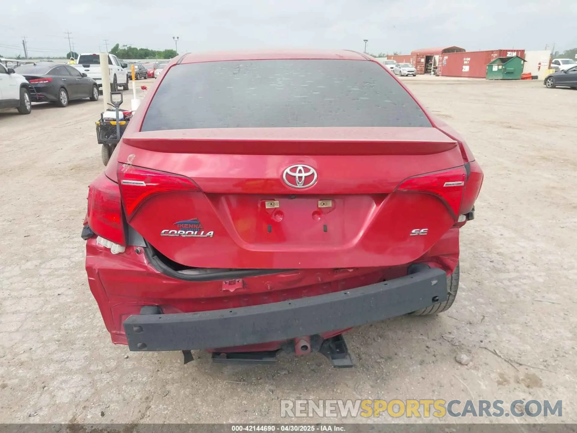 16 fotografías del automóvil dañado 5YFBURHE9KP893540 TOYOTA COROLLA 2019