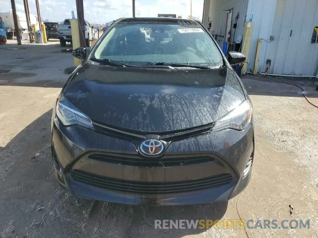 5 fotografías del automóvil dañado 5YFBURHE9KP896356 TOYOTA COROLLA 2019