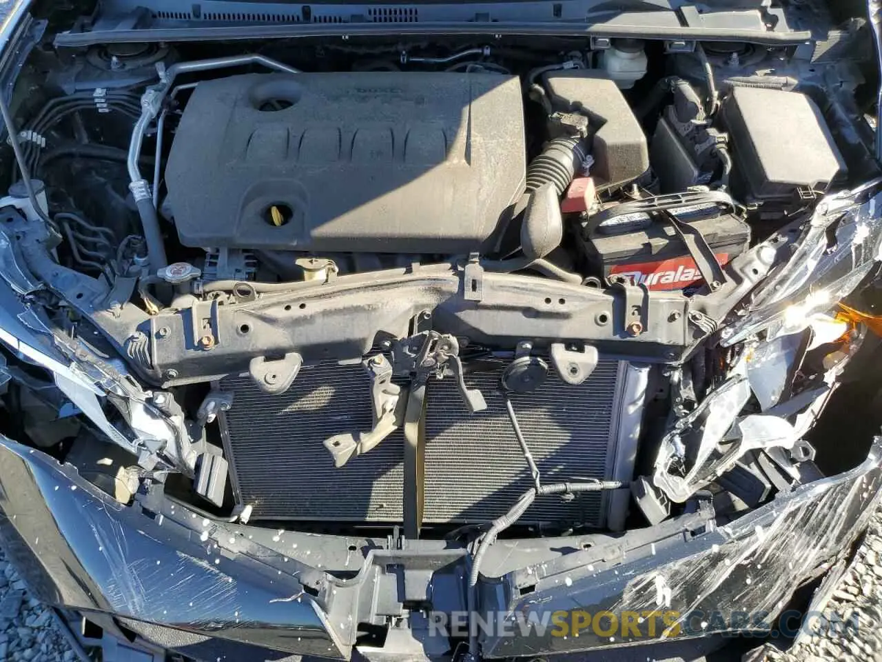 12 fotografías del automóvil dañado 5YFBURHE9KP898642 TOYOTA COROLLA 2019