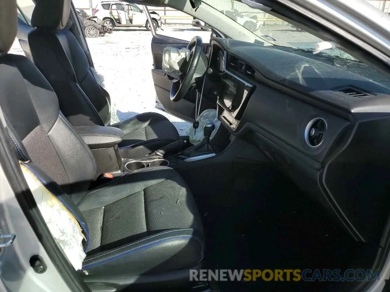 5 fotografías del automóvil dañado 5YFBURHE9KP899922 TOYOTA COROLLA 2019
