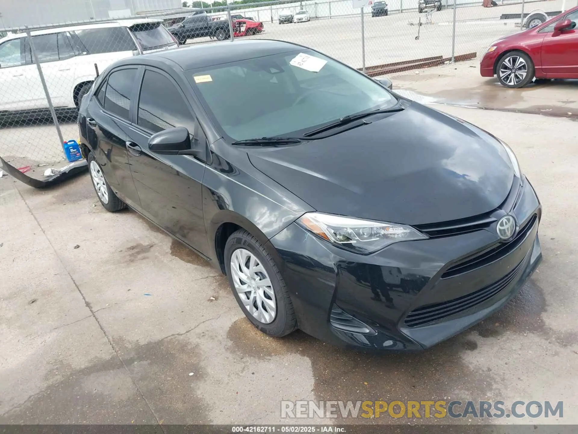 1 fotografías del automóvil dañado 5YFBURHE9KP901622 TOYOTA COROLLA 2019