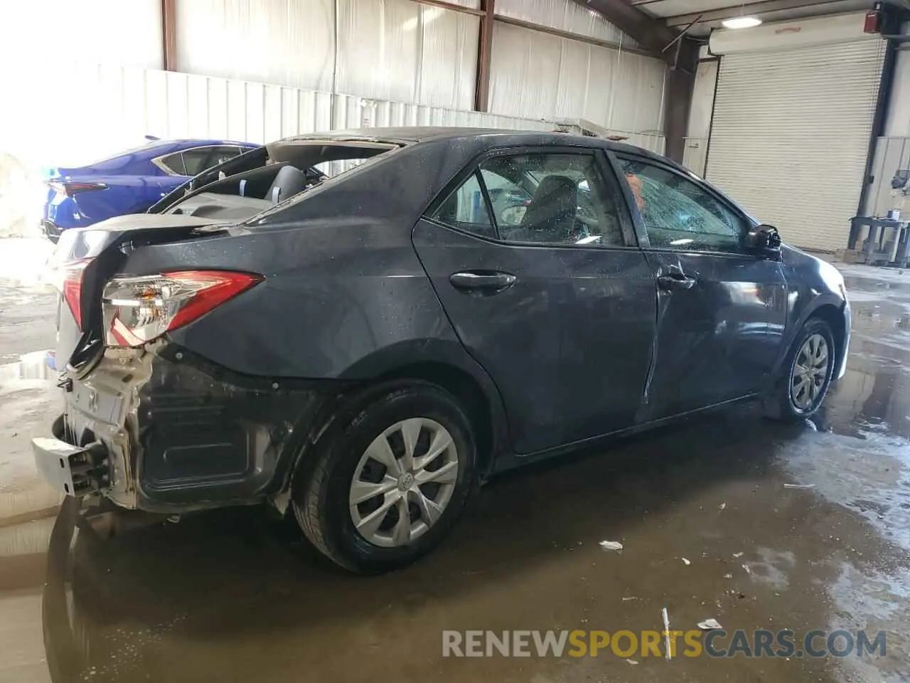 3 fotografías del automóvil dañado 5YFBURHE9KP905329 TOYOTA COROLLA 2019
