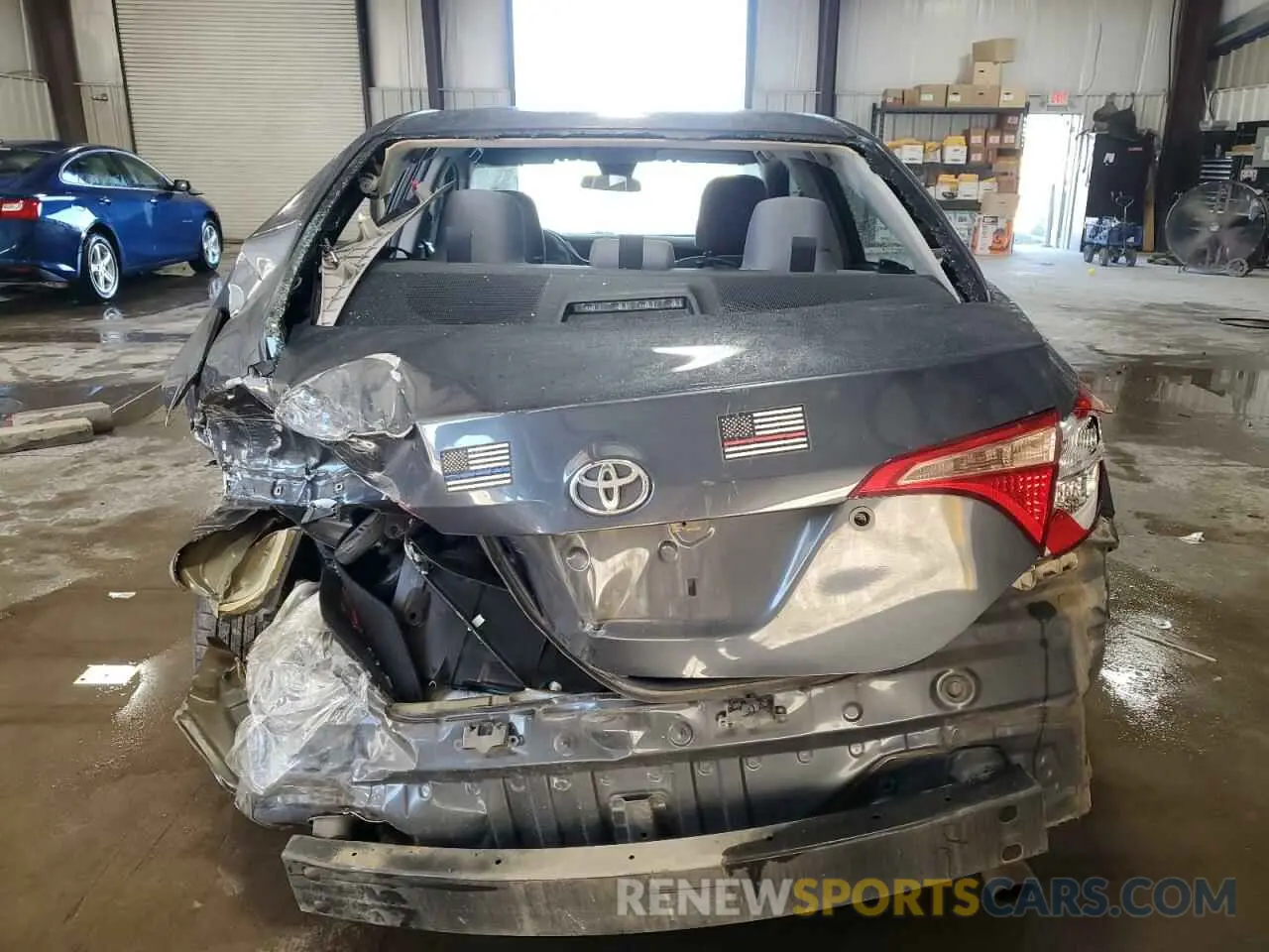 6 fotografías del automóvil dañado 5YFBURHE9KP905329 TOYOTA COROLLA 2019