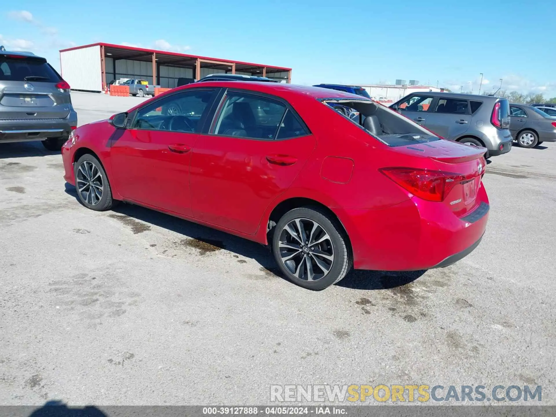 3 fotografías del automóvil dañado 5YFBURHE9KP907680 TOYOTA COROLLA 2019