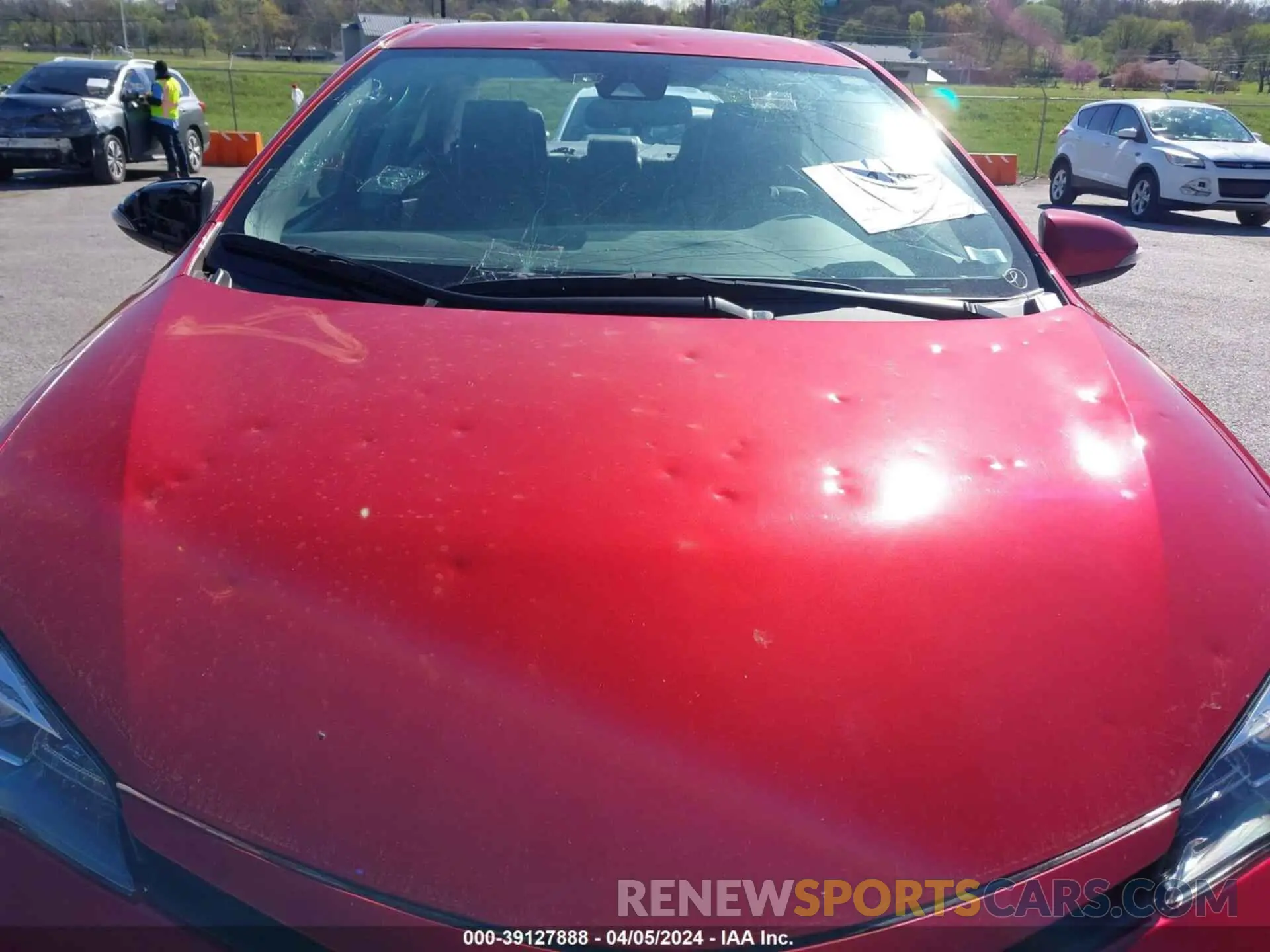 6 fotografías del automóvil dañado 5YFBURHE9KP907680 TOYOTA COROLLA 2019