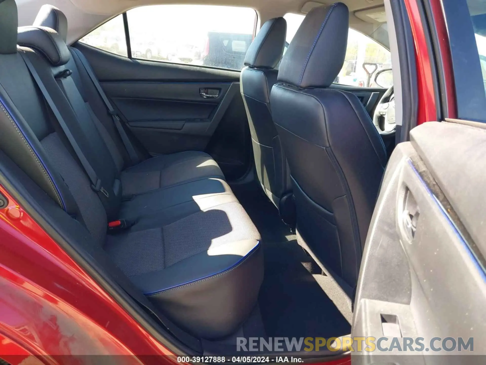 8 fotografías del automóvil dañado 5YFBURHE9KP907680 TOYOTA COROLLA 2019