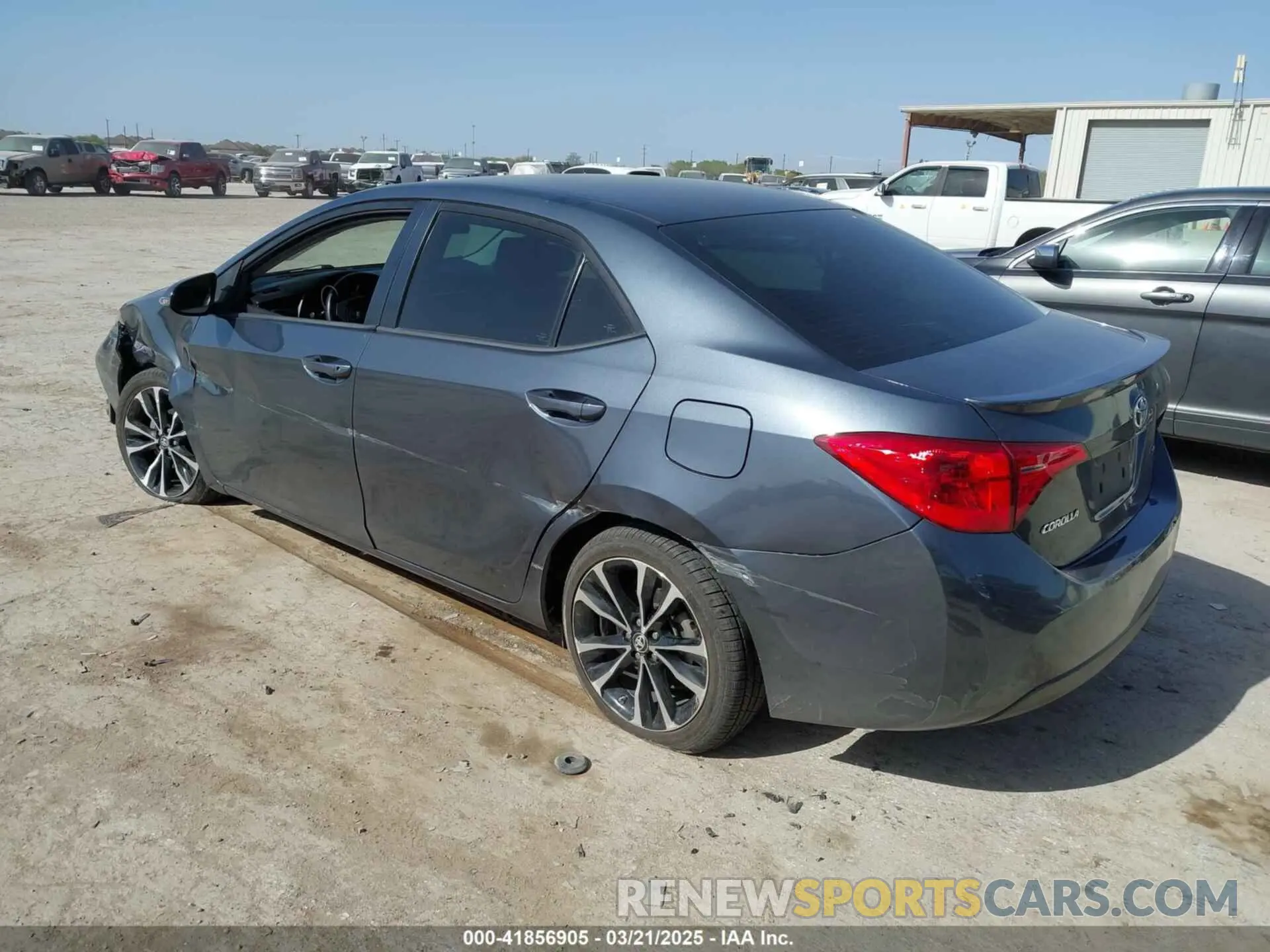 3 fotografías del automóvil dañado 5YFBURHE9KP910059 TOYOTA COROLLA 2019