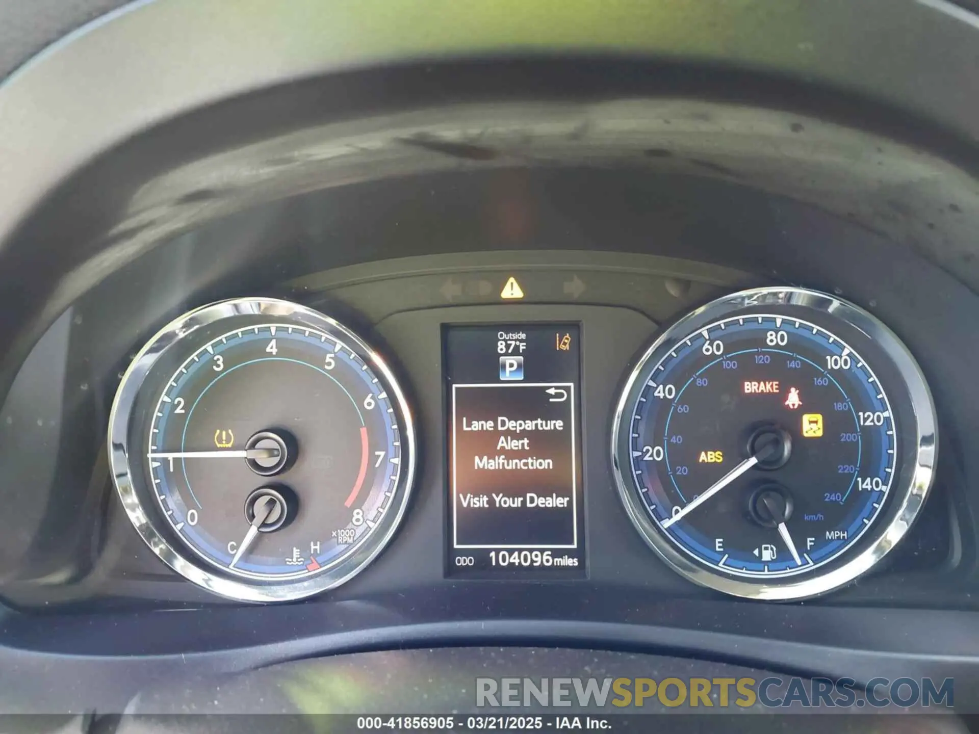 7 fotografías del automóvil dañado 5YFBURHE9KP910059 TOYOTA COROLLA 2019