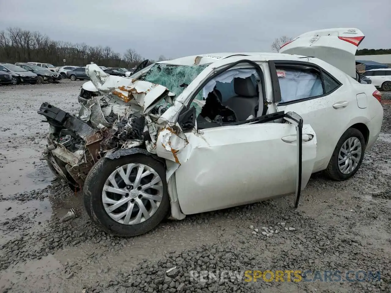 1 fotografías del automóvil dañado 5YFBURHE9KP912488 TOYOTA COROLLA 2019