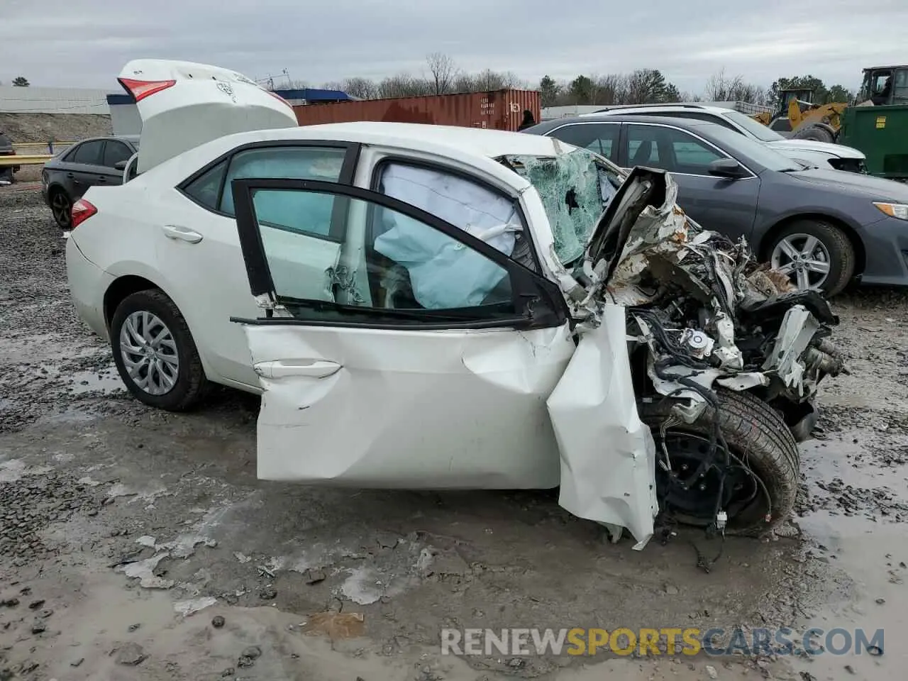 4 fotografías del automóvil dañado 5YFBURHE9KP912488 TOYOTA COROLLA 2019