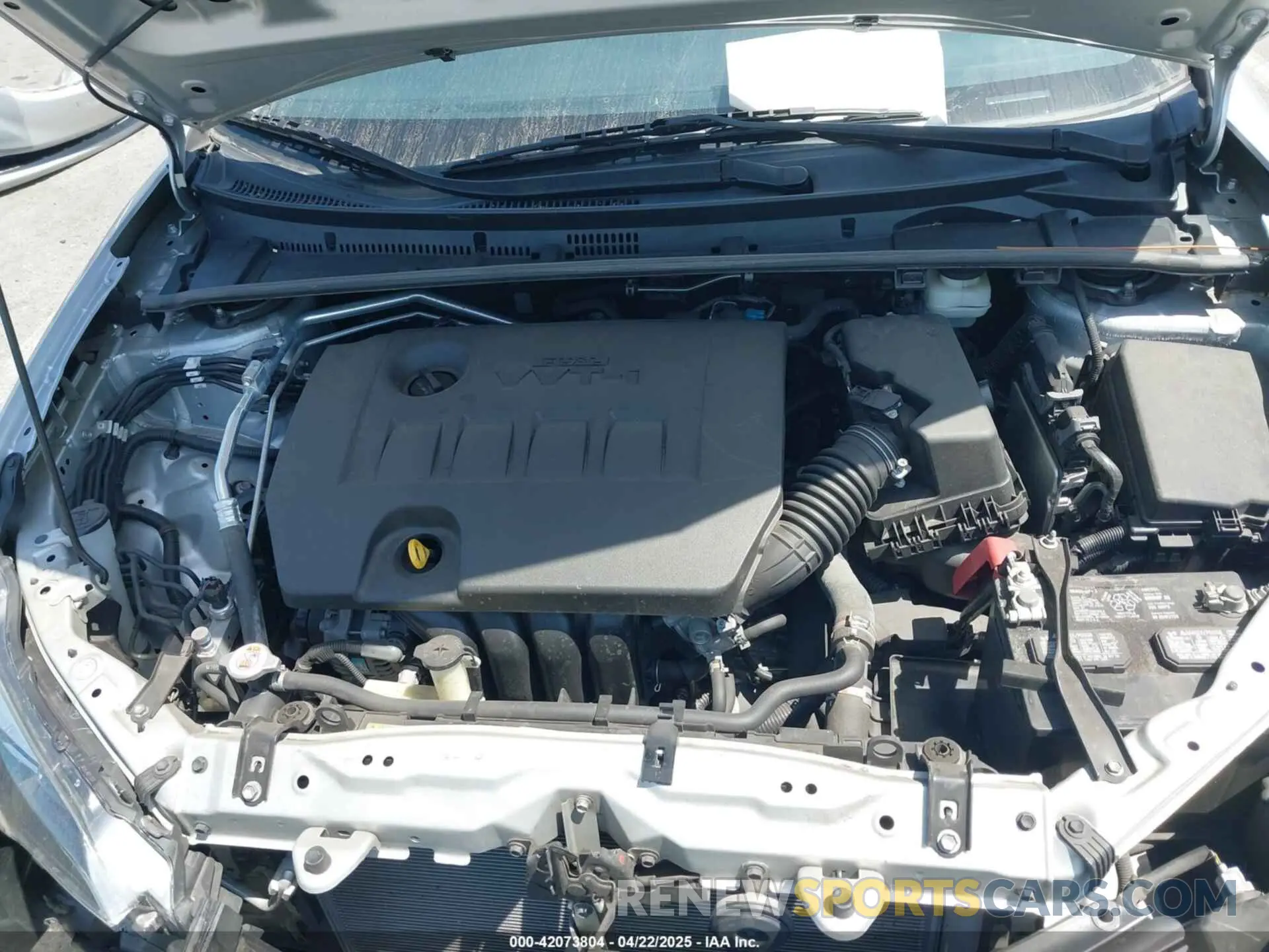 10 fotografías del automóvil dañado 5YFBURHE9KP917996 TOYOTA COROLLA 2019