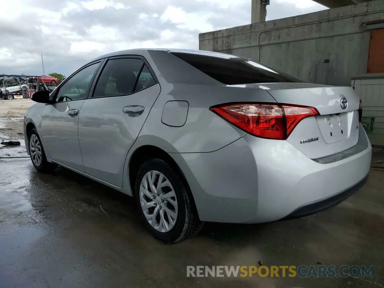 3 fotografías del automóvil dañado 5YFBURHE9KP919795 TOYOTA COROLLA 2019