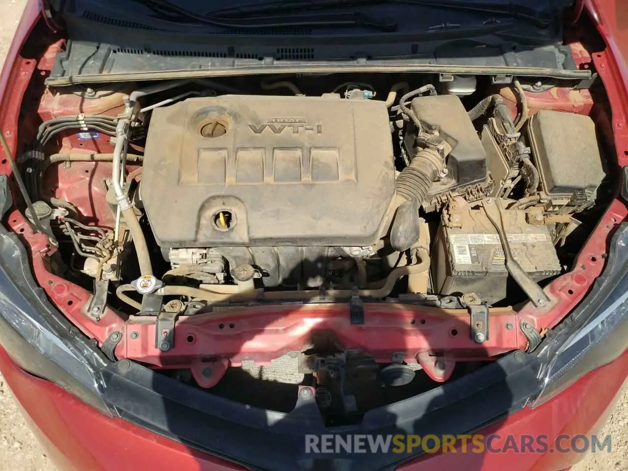 13 fotografías del automóvil dañado 5YFBURHE9KP929680 TOYOTA COROLLA 2019