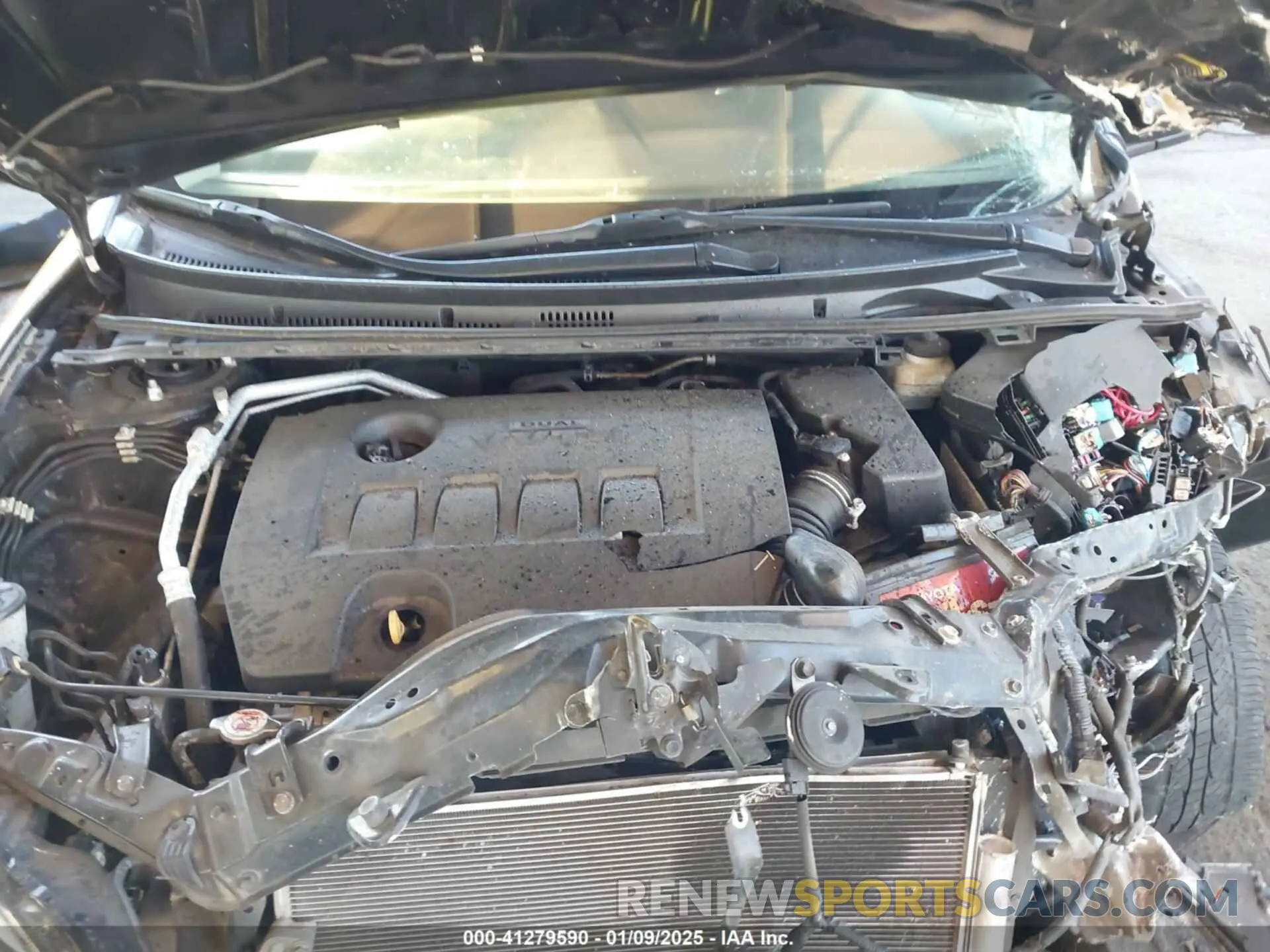 10 fotografías del automóvil dañado 5YFBURHE9KP939125 TOYOTA COROLLA 2019