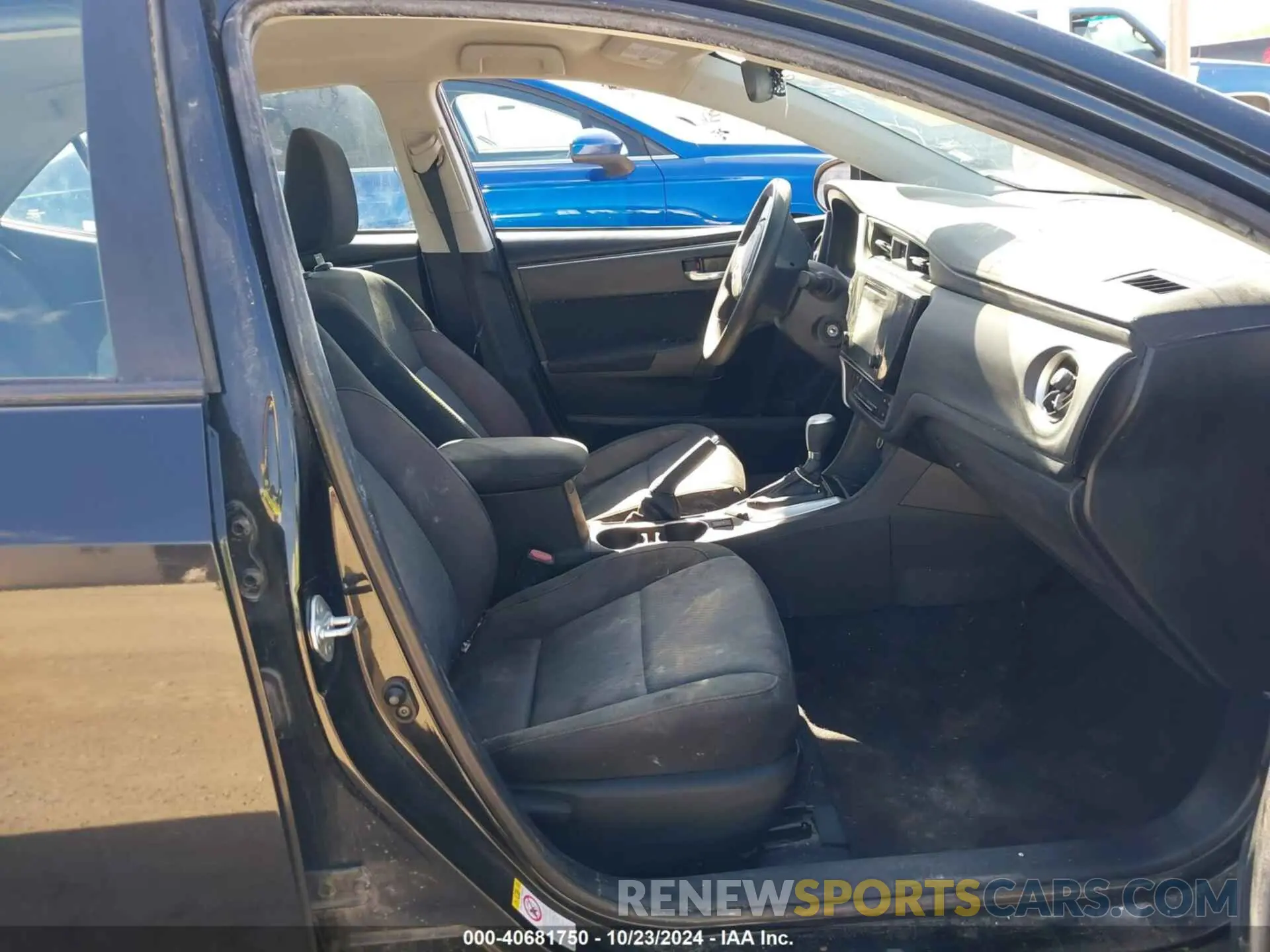 5 fotografías del automóvil dañado 5YFBURHE9KP941117 TOYOTA COROLLA 2019