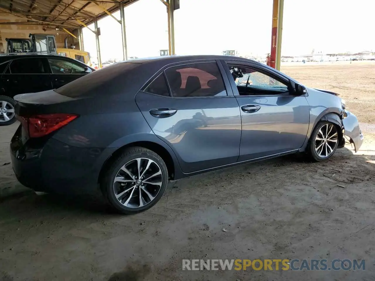 3 fotografías del automóvil dañado 5YFBURHE9KP941618 TOYOTA COROLLA 2019