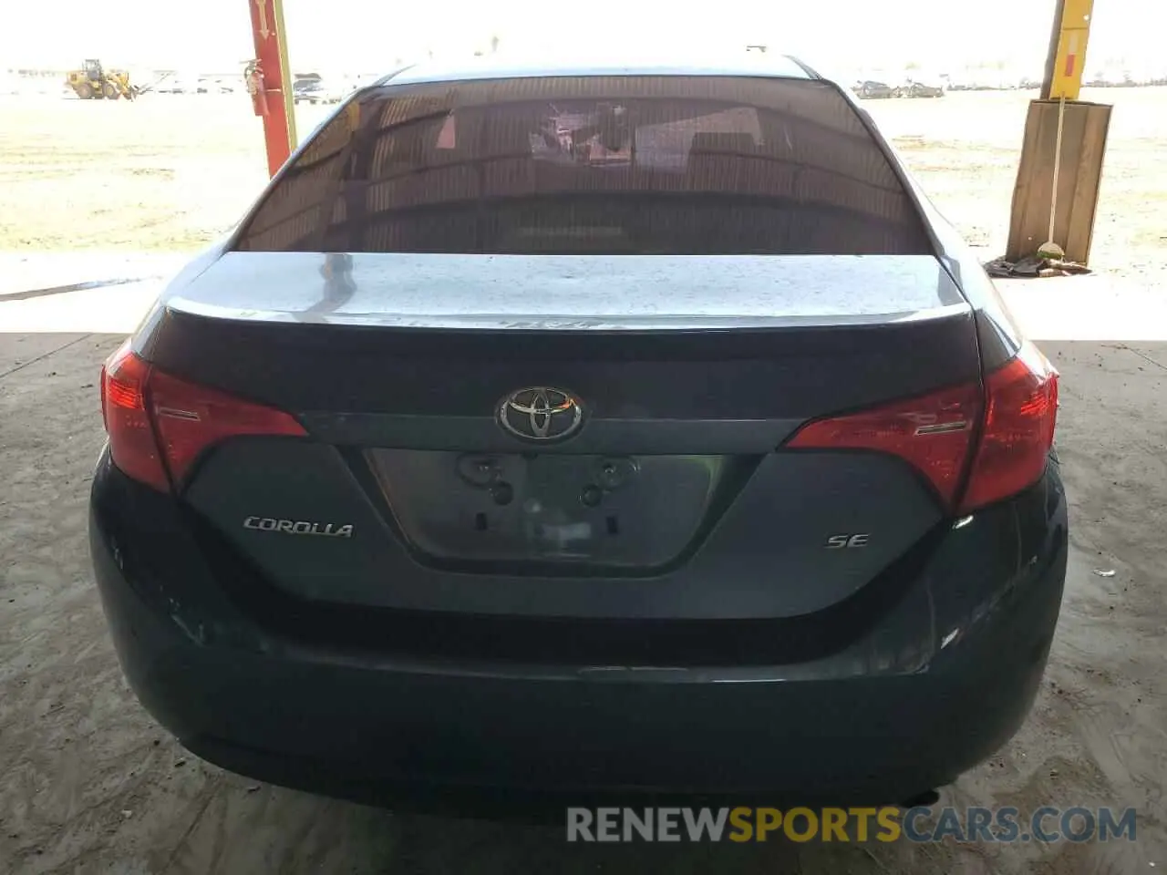 6 fotografías del automóvil dañado 5YFBURHE9KP941618 TOYOTA COROLLA 2019