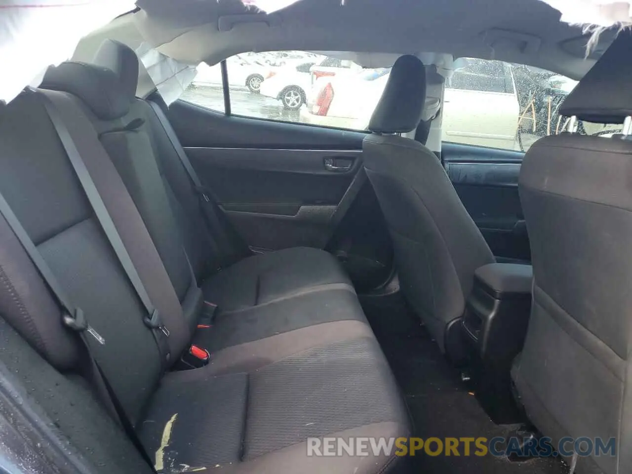 6 fotografías del automóvil dañado 5YFBURHE9KP941831 TOYOTA COROLLA 2019