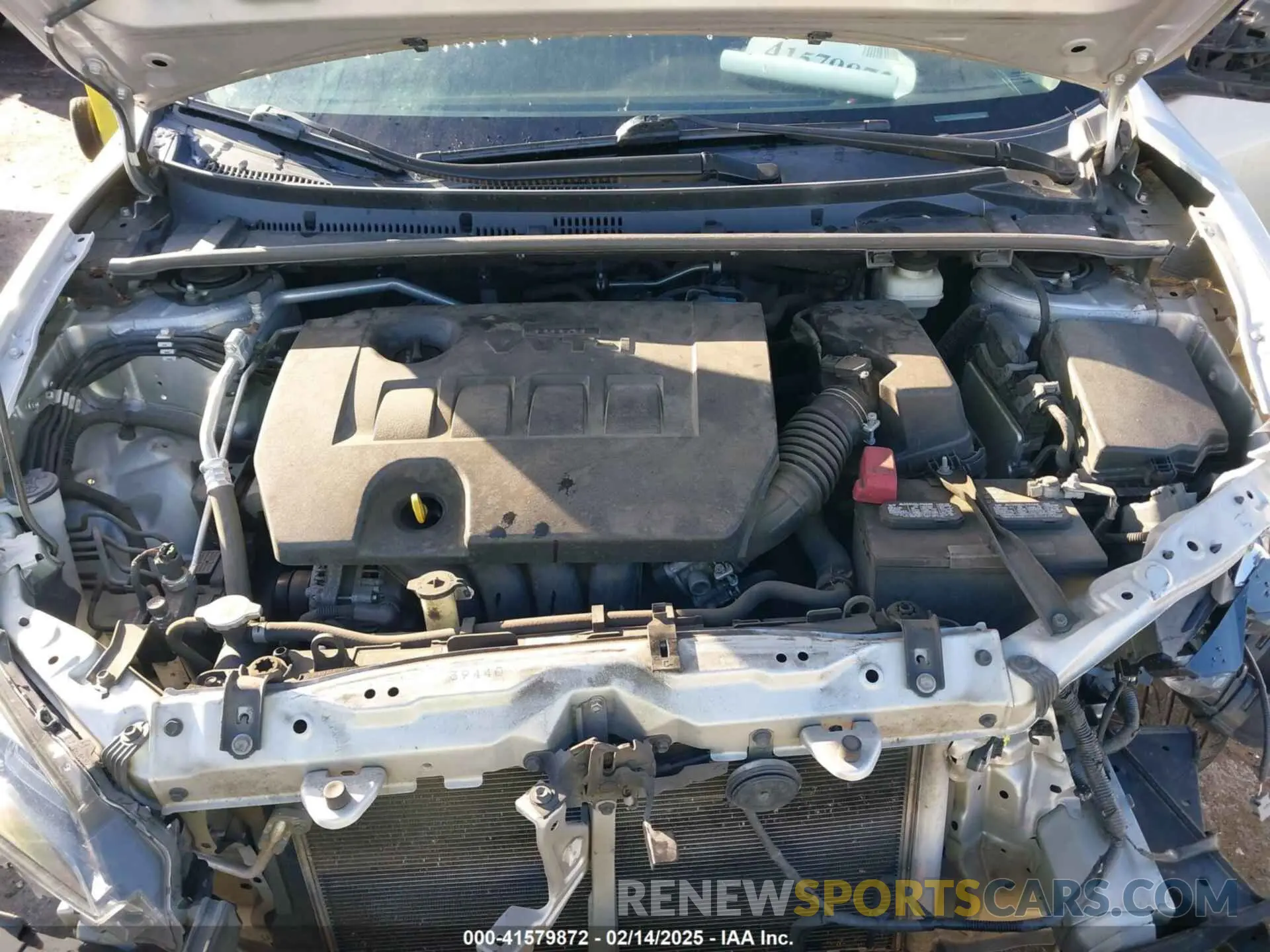10 fotografías del automóvil dañado 5YFBURHEXKP864807 TOYOTA COROLLA 2019