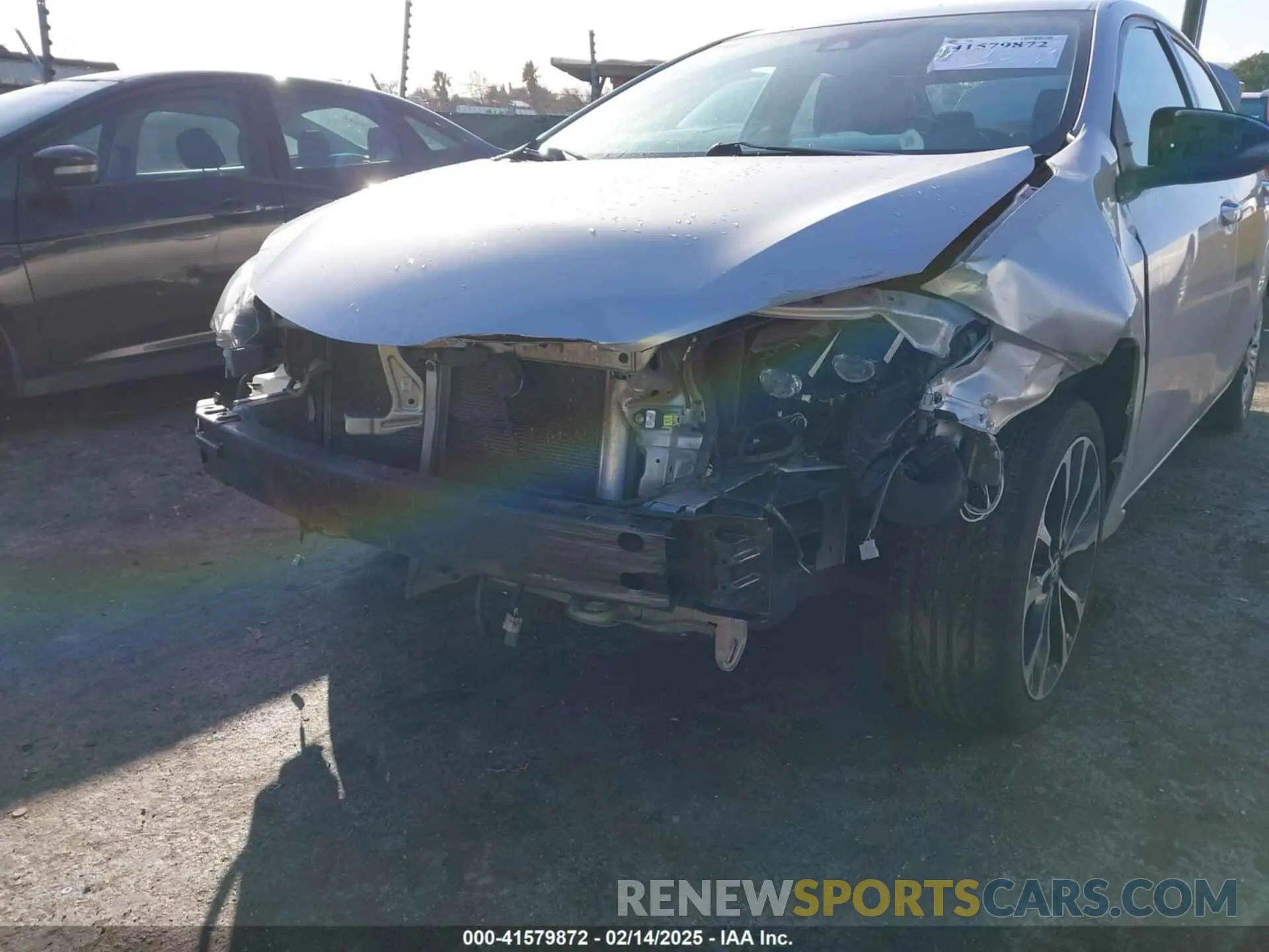 6 fotografías del automóvil dañado 5YFBURHEXKP864807 TOYOTA COROLLA 2019