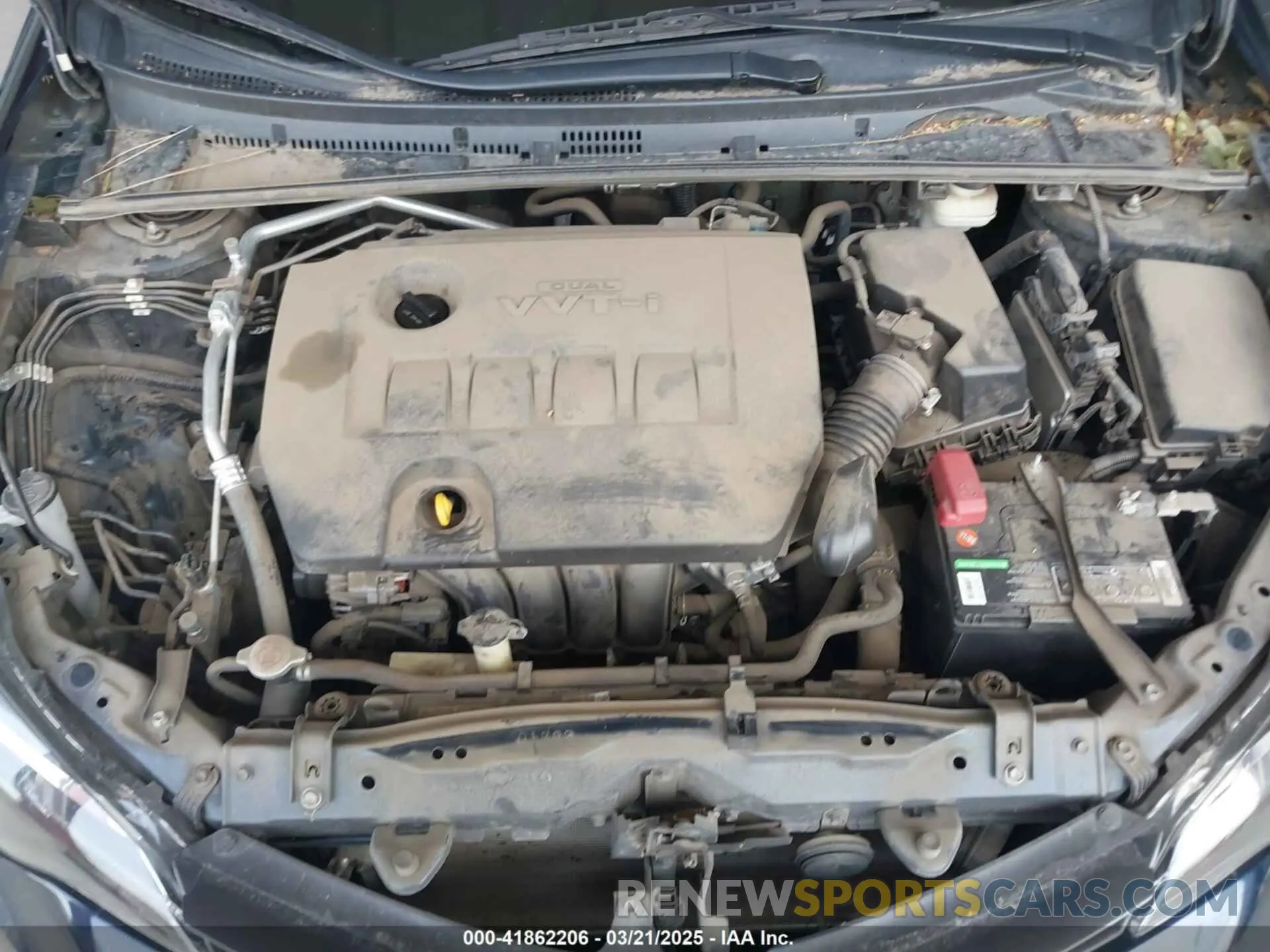 10 fotografías del automóvil dañado 5YFBURHEXKP877069 TOYOTA COROLLA 2019