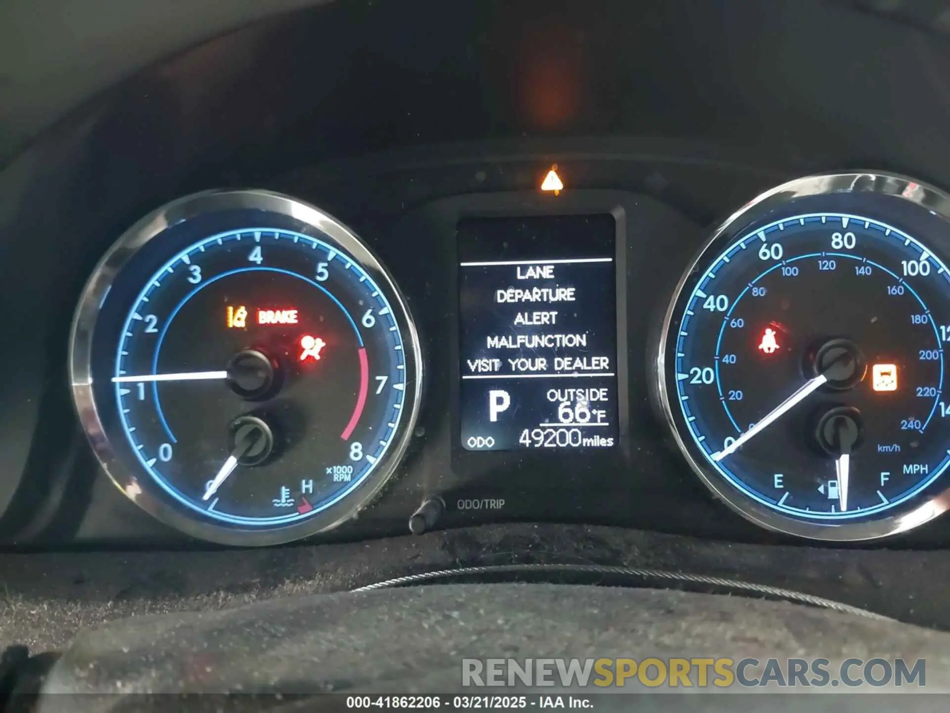 7 fotografías del automóvil dañado 5YFBURHEXKP877069 TOYOTA COROLLA 2019