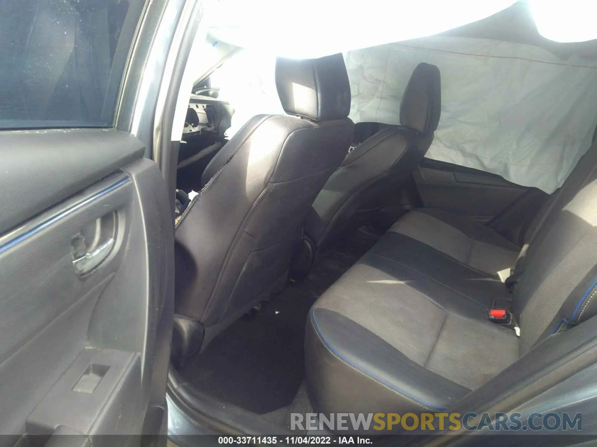 8 fotografías del automóvil dañado 5YFBURHEXKP887262 TOYOTA COROLLA 2019