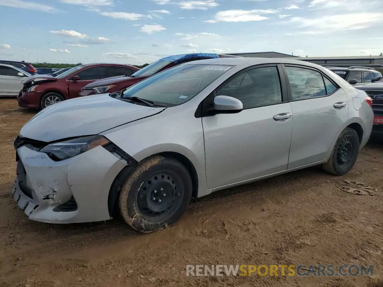 1 fotografías del automóvil dañado 5YFBURHEXKP898116 TOYOTA COROLLA 2019
