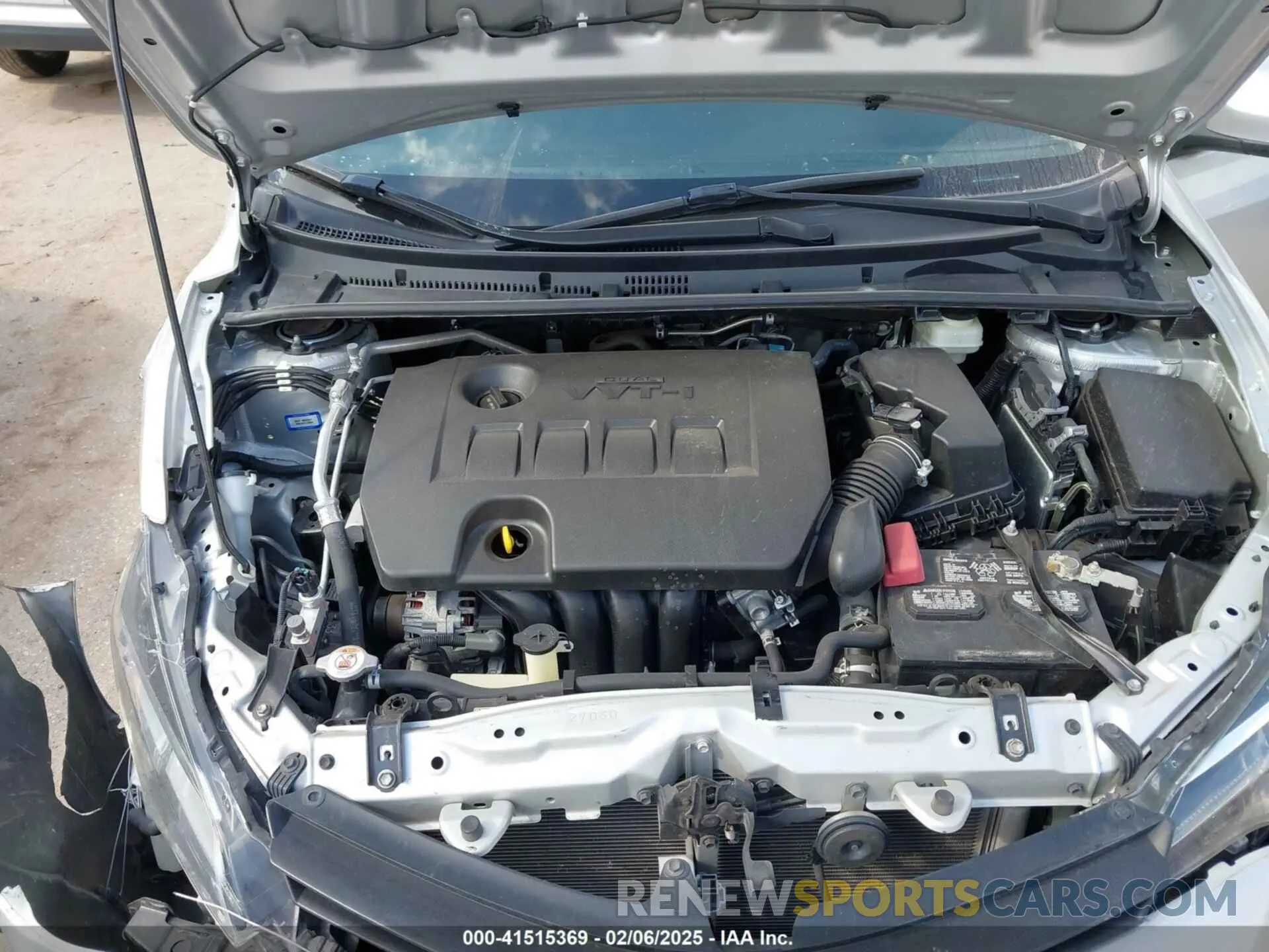 10 fotografías del automóvil dañado 5YFBURHEXKP902312 TOYOTA COROLLA 2019