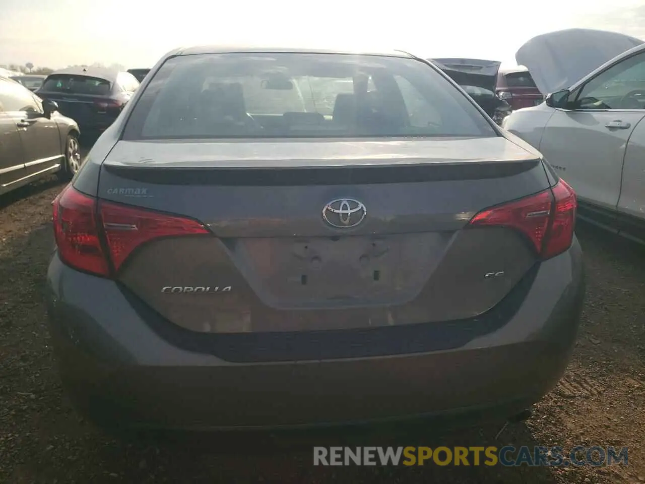 6 fotografías del automóvil dañado 5YFBURHEXKP903217 TOYOTA COROLLA 2019