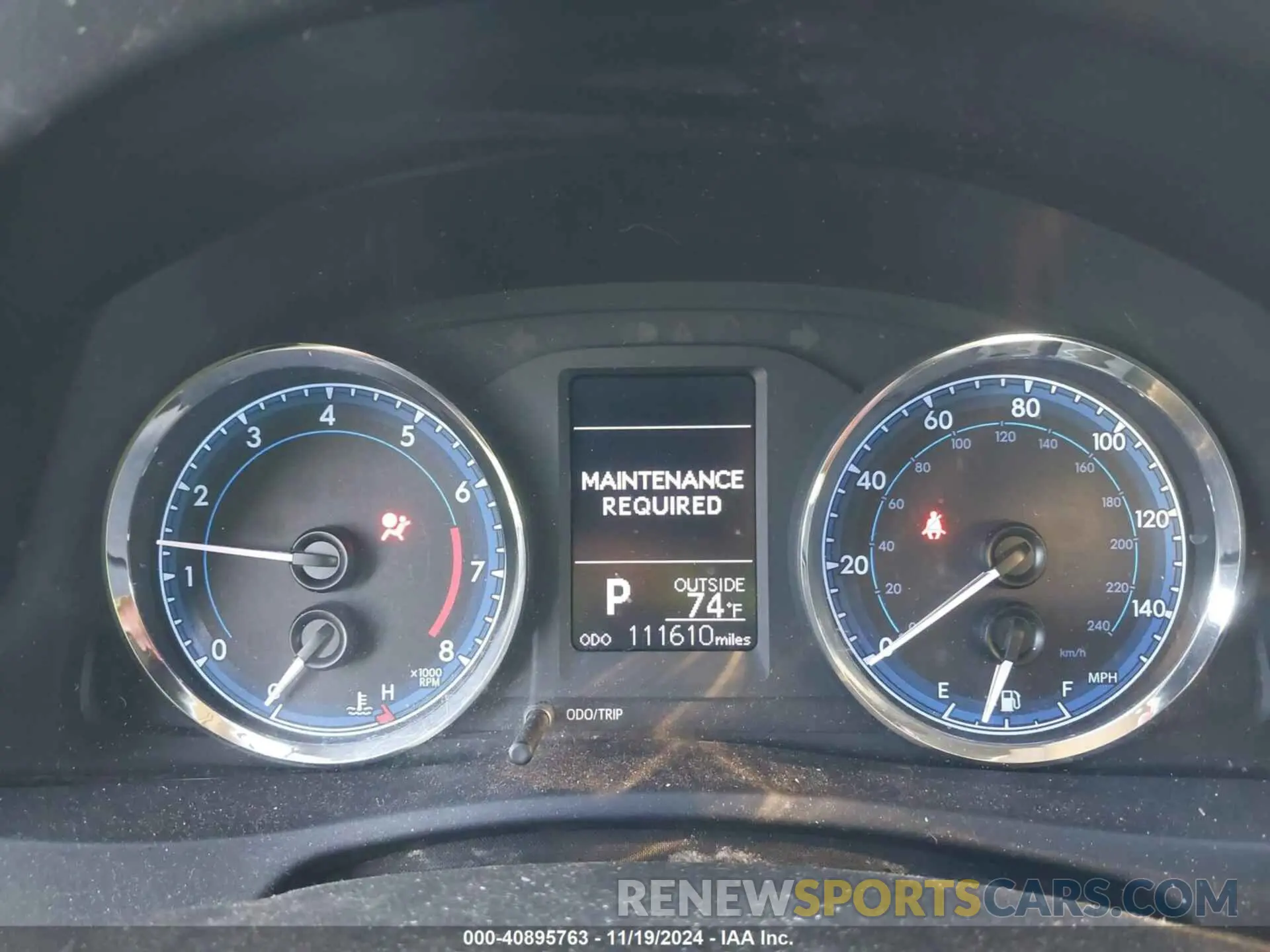 7 fotografías del automóvil dañado 5YFBURHEXKP903301 TOYOTA COROLLA 2019