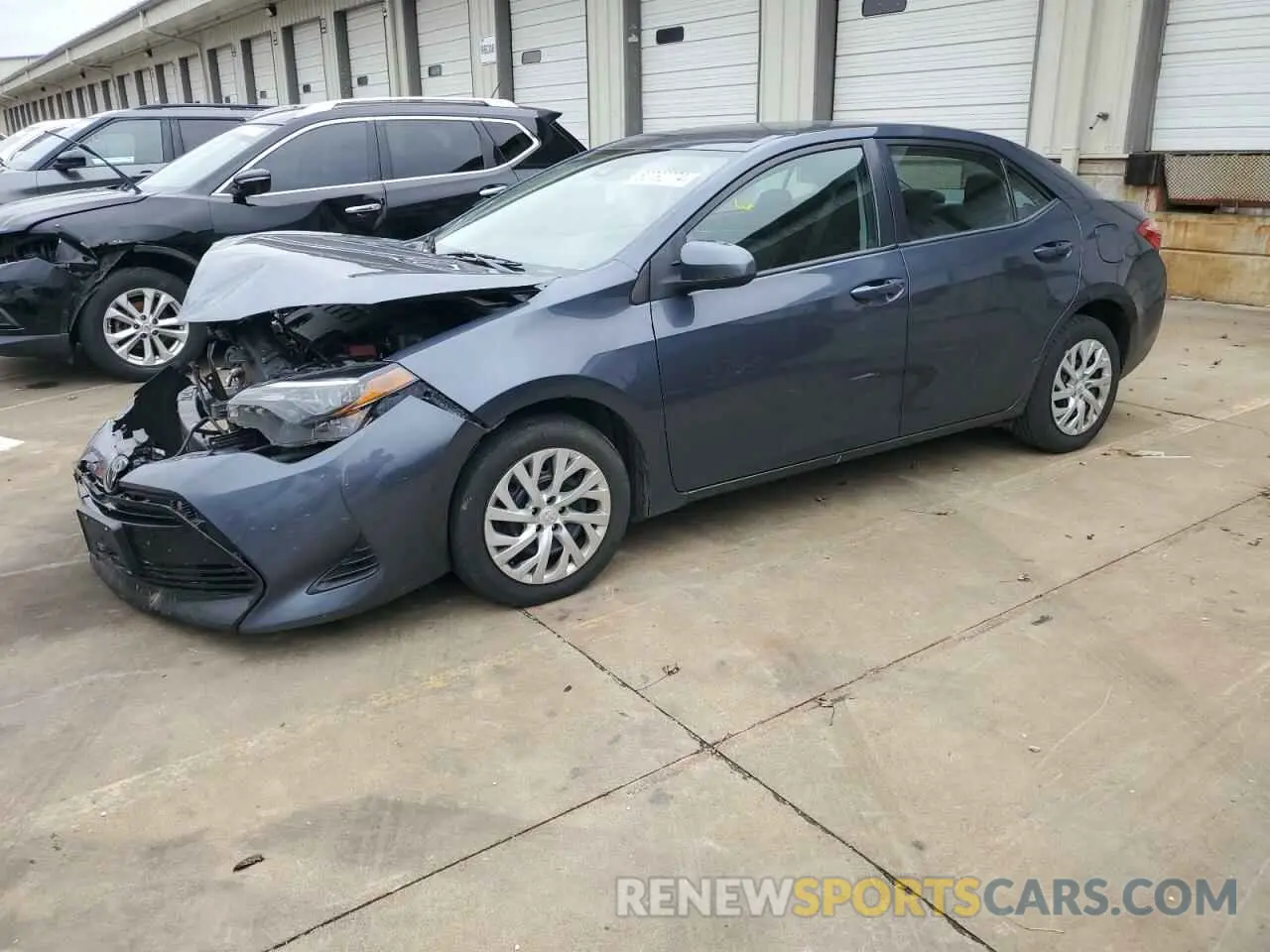 1 fotografías del automóvil dañado 5YFBURHEXKP912337 TOYOTA COROLLA 2019