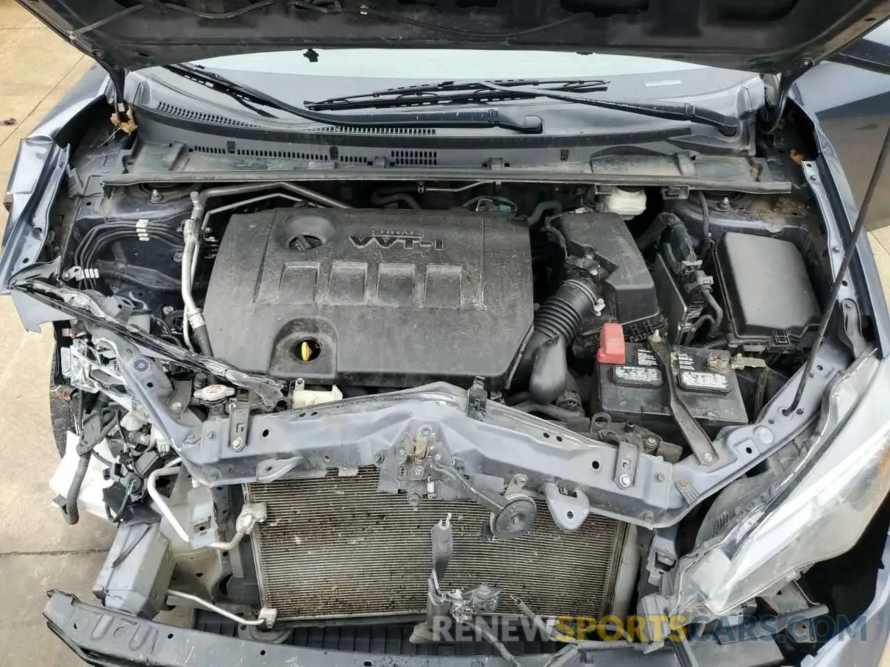 11 fotografías del automóvil dañado 5YFBURHEXKP912337 TOYOTA COROLLA 2019