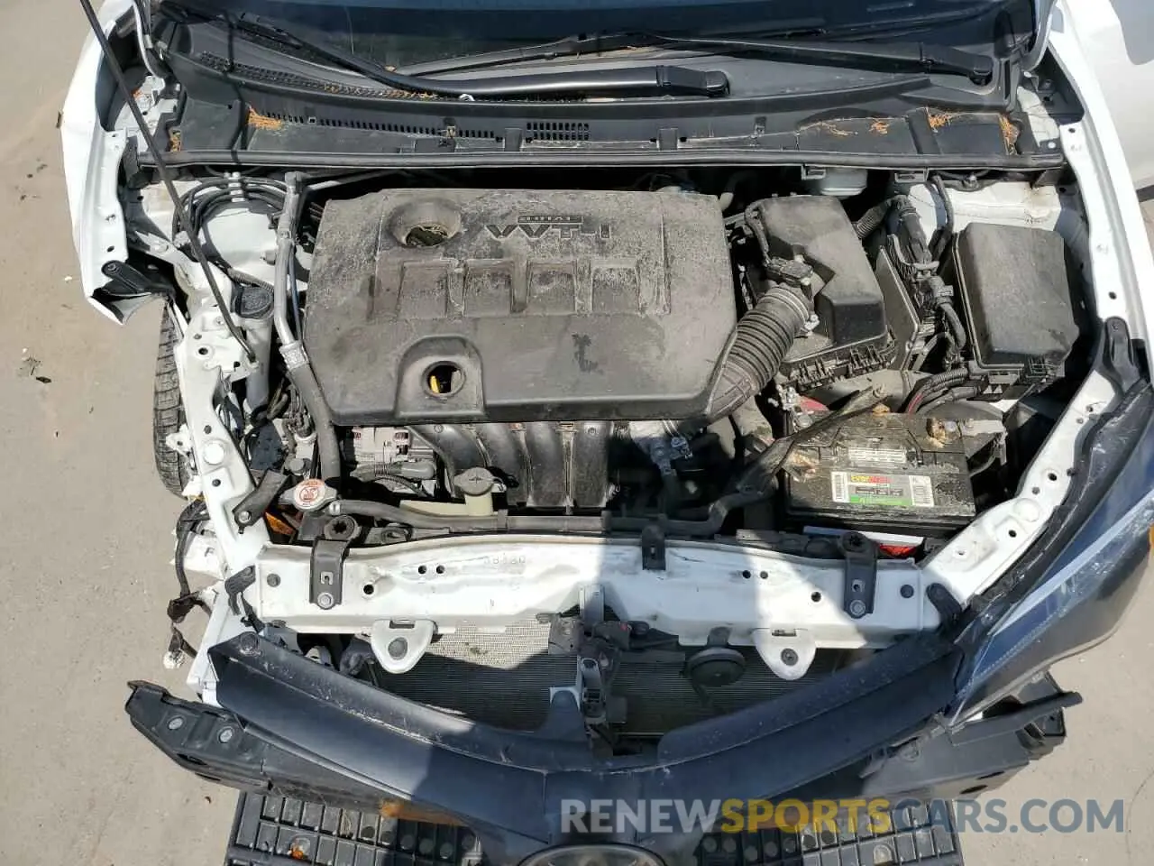 11 fotografías del automóvil dañado 5YFBURHEXKP913679 TOYOTA COROLLA 2019