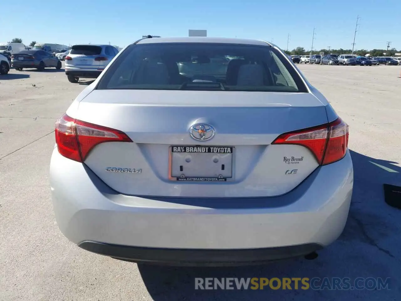 6 fotografías del automóvil dañado 5YFBURHEXKP915254 TOYOTA COROLLA 2019