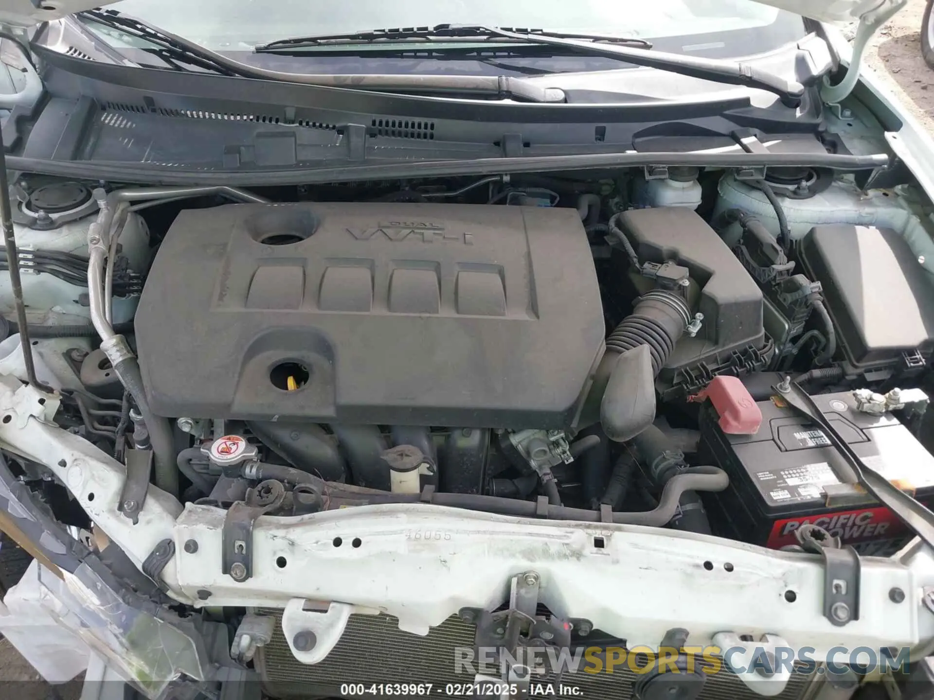 10 fotografías del automóvil dañado 5YFBURHEXKP921314 TOYOTA COROLLA 2019