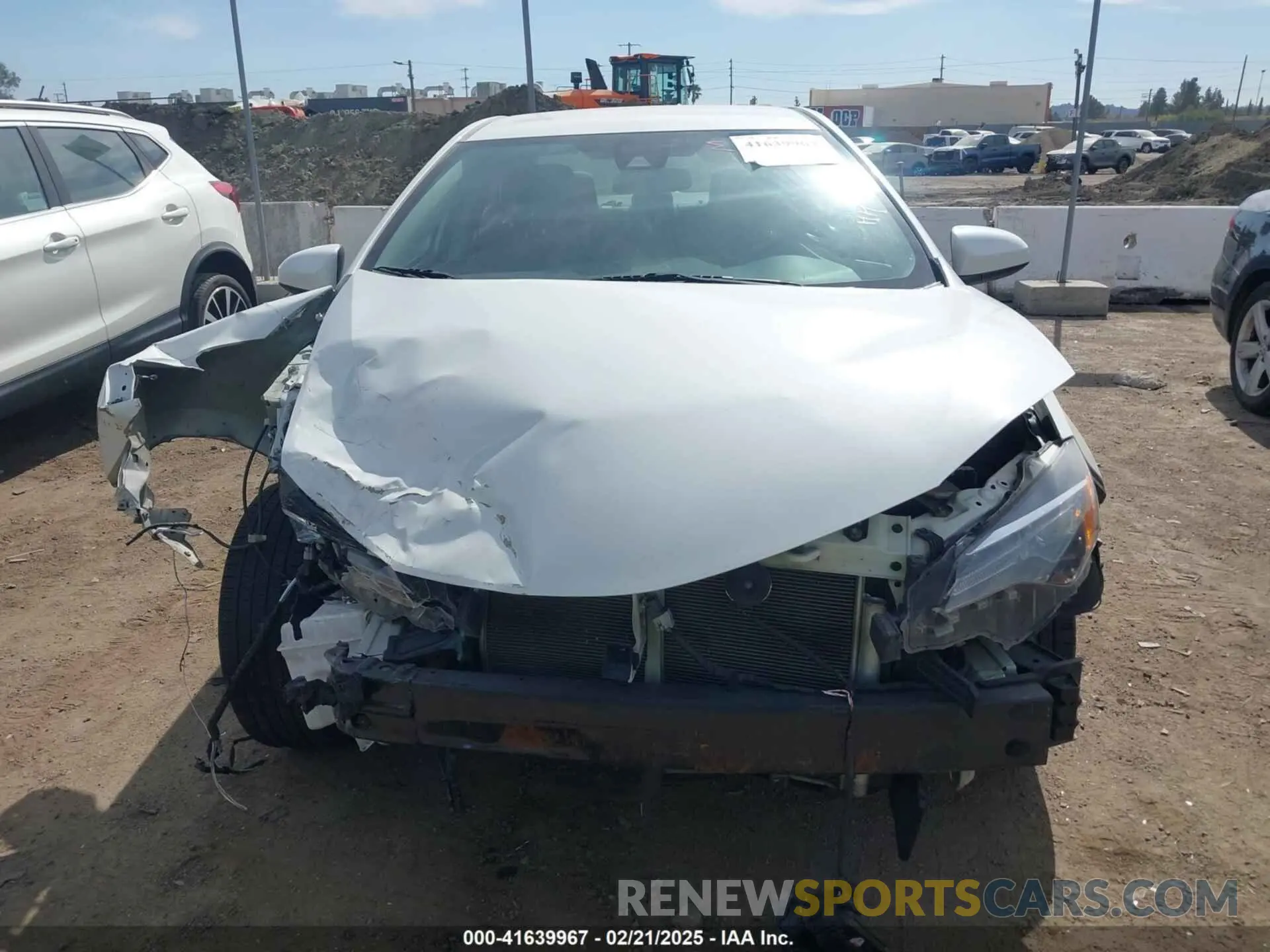 12 fotografías del automóvil dañado 5YFBURHEXKP921314 TOYOTA COROLLA 2019