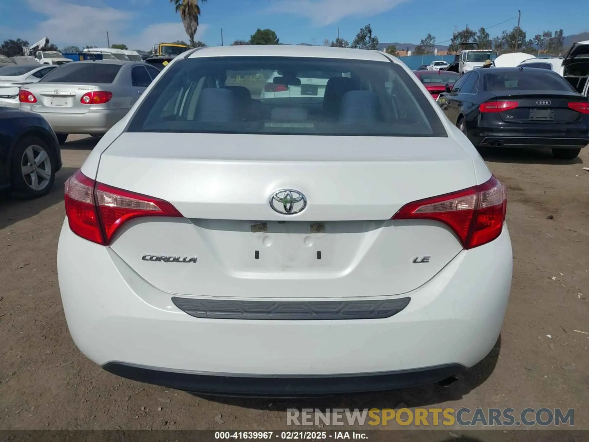 16 fotografías del automóvil dañado 5YFBURHEXKP921314 TOYOTA COROLLA 2019