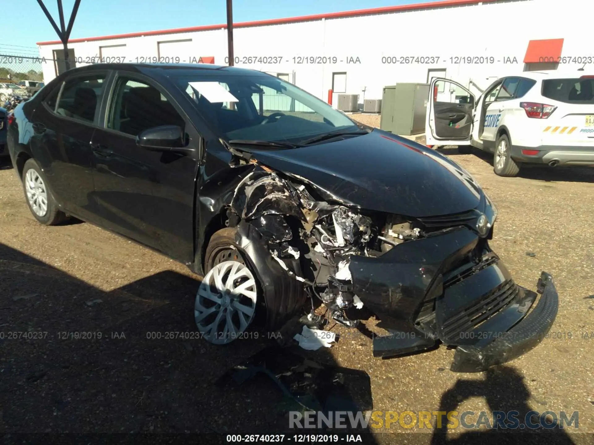 1 fotografías del automóvil dañado 5YFBURHEXKP925086 TOYOTA COROLLA 2019
