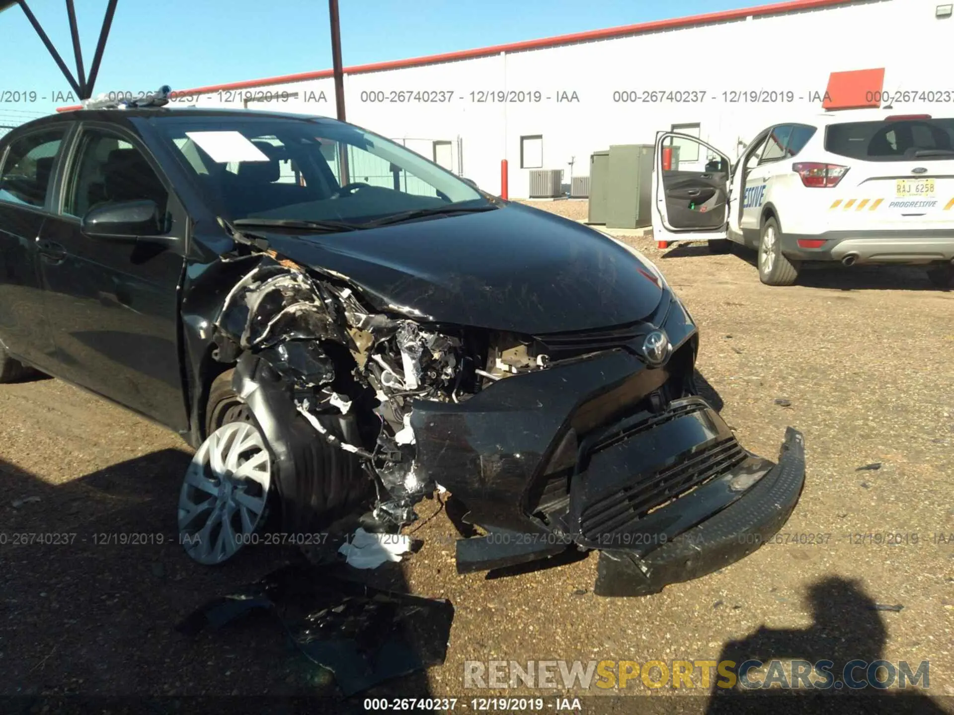 6 fotografías del automóvil dañado 5YFBURHEXKP925086 TOYOTA COROLLA 2019