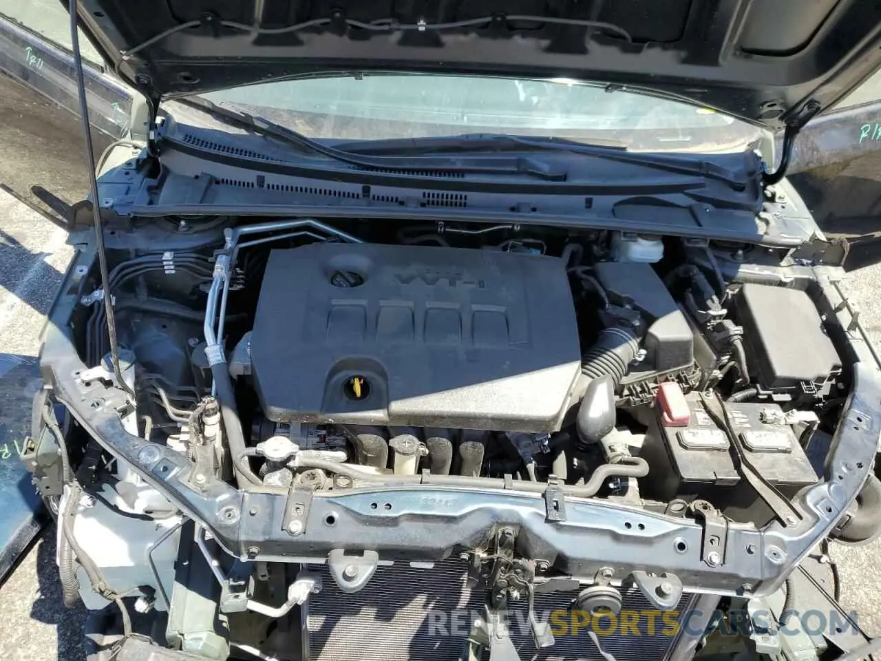 7 fotografías del automóvil dañado 5YFBURHEXKP925704 TOYOTA COROLLA 2019