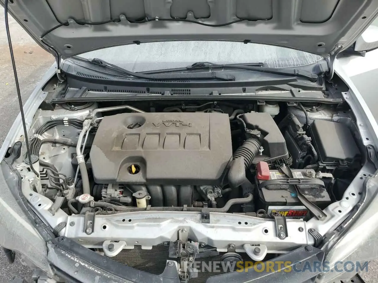 11 fotografías del automóvil dañado 5YFBURHEXKP933754 TOYOTA COROLLA 2019