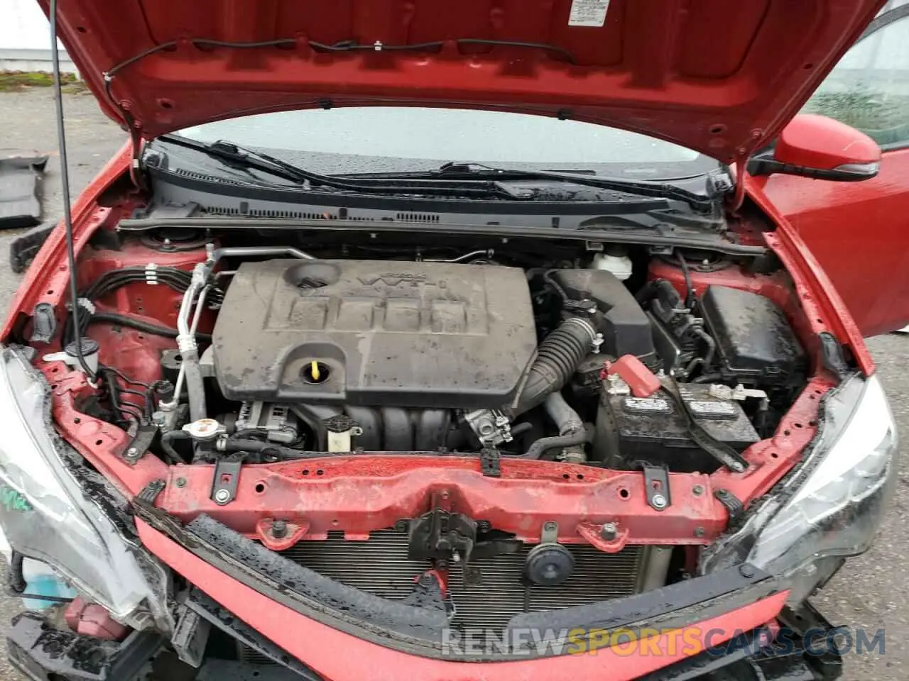 11 fotografías del automóvil dañado 5YFBURHEXKP934211 TOYOTA COROLLA 2019