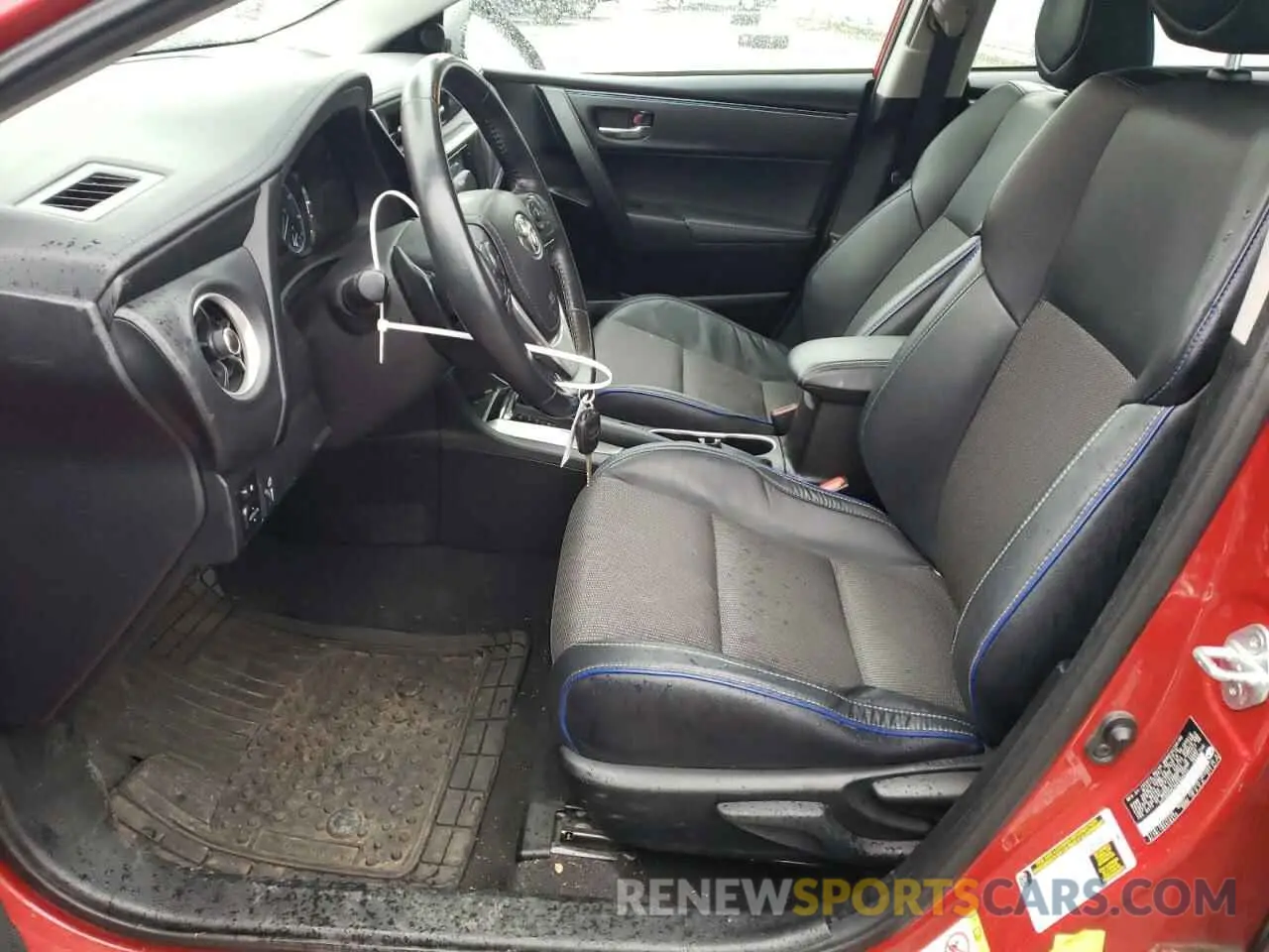7 fotografías del automóvil dañado 5YFBURHEXKP934211 TOYOTA COROLLA 2019