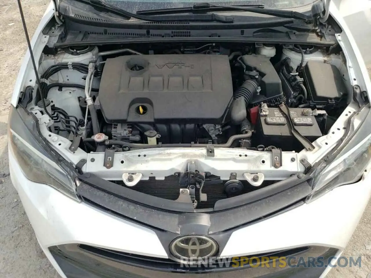 11 fotografías del automóvil dañado 5YFBURHEXKP934497 TOYOTA COROLLA 2019