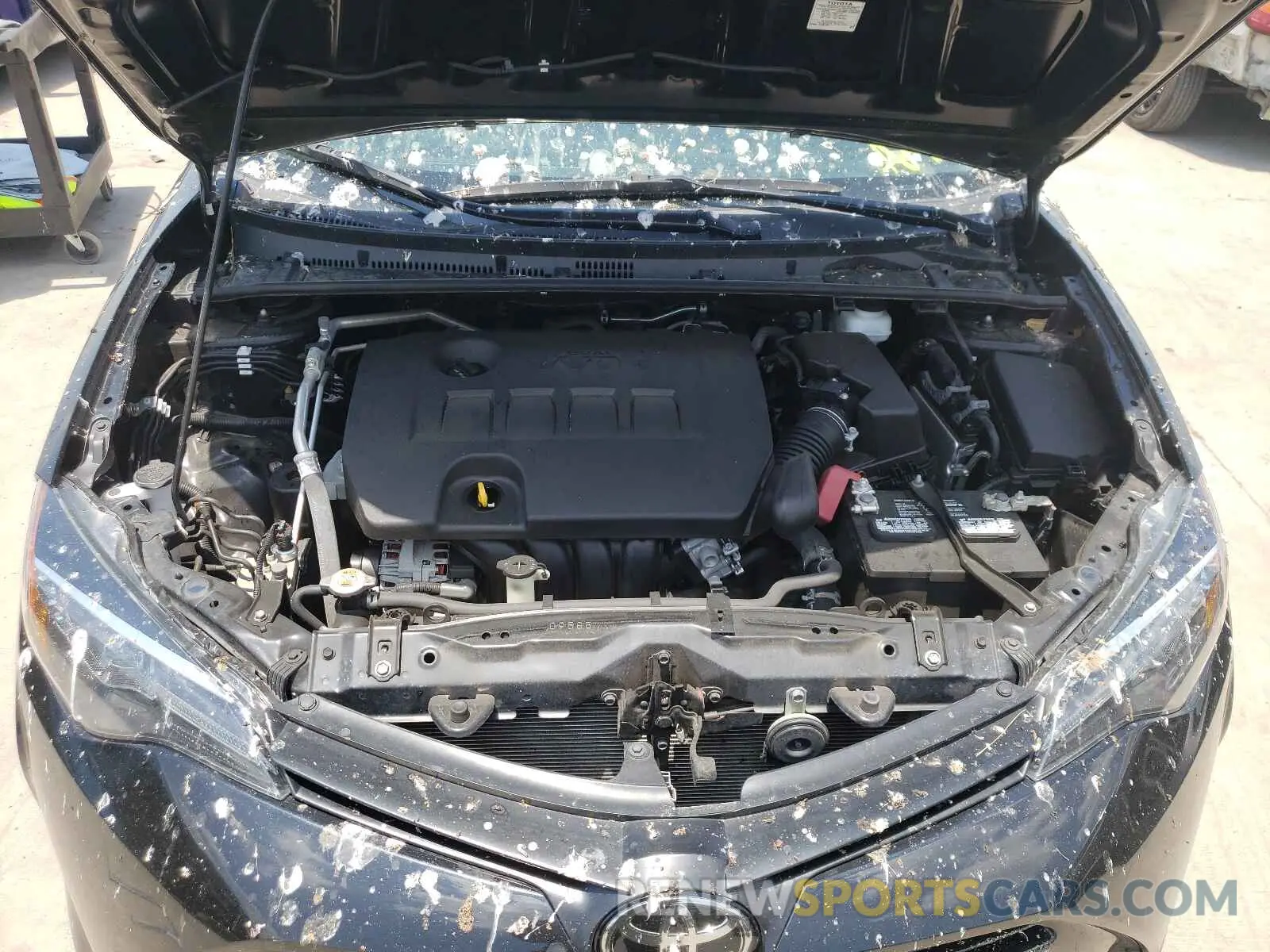 7 fotografías del automóvil dañado 5YFBURHEXKP934791 TOYOTA COROLLA 2019